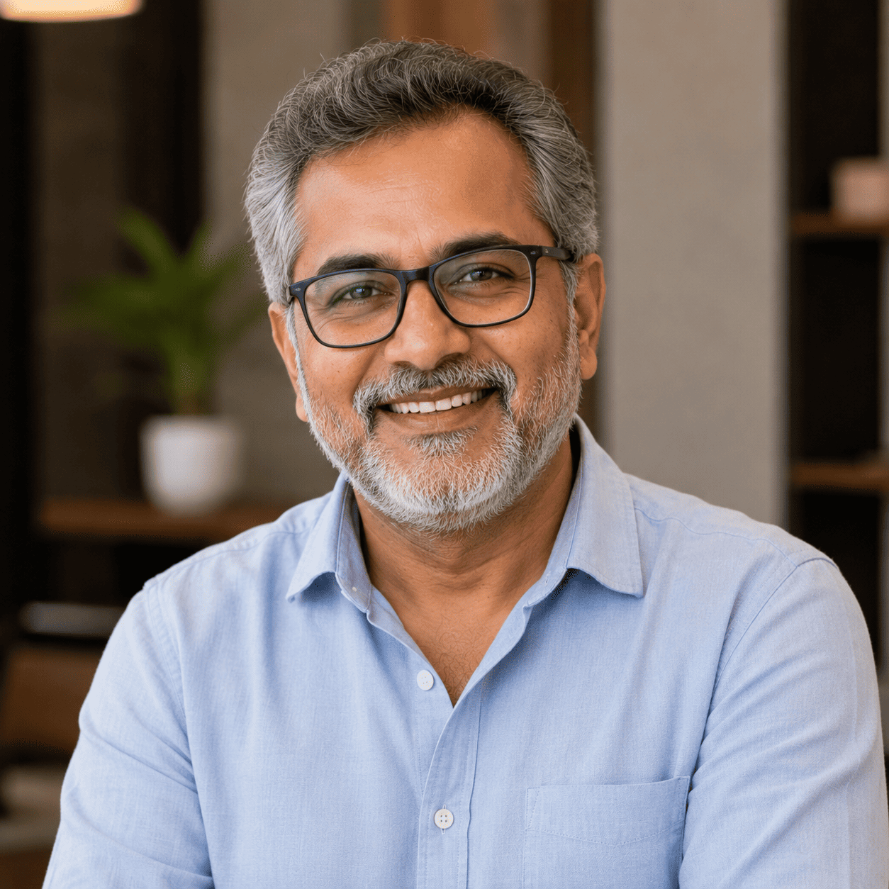 Rakesh customer portrait